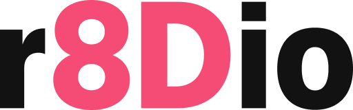 r8Dio logo