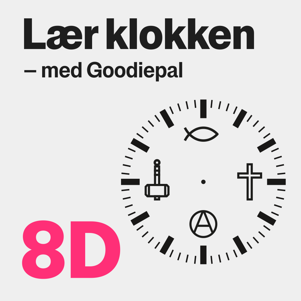 Laer klokken med Goodiepal Ikon